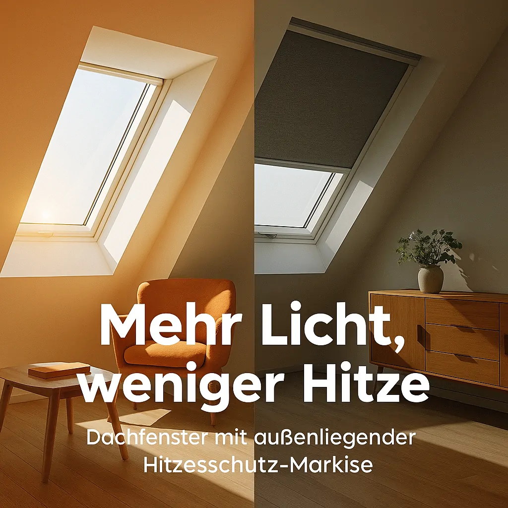 Mehr Licht, weniger Hitze: So holst du das Beste aus deinem Dachfenster
